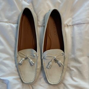 Coach tasseled driving moccasin